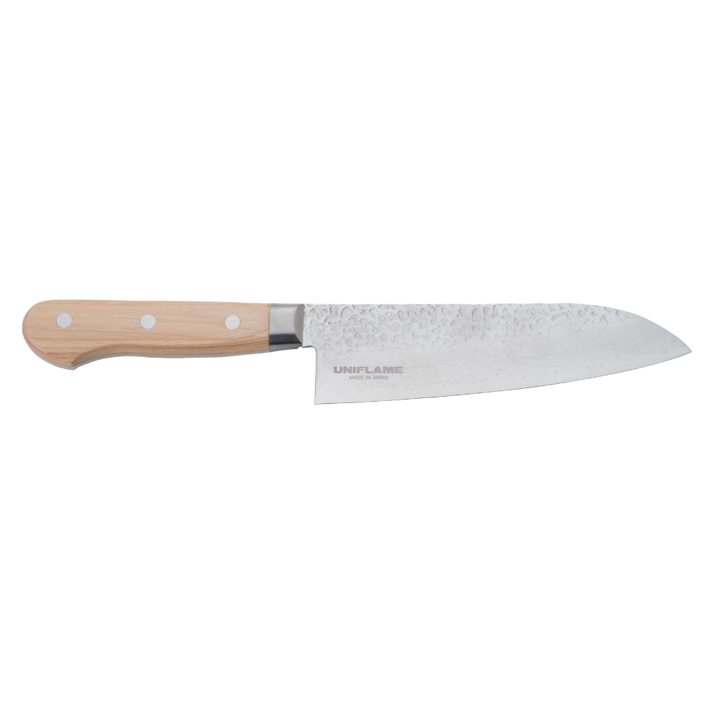 UF Damascus Santoku Knife 165mm(2026 Year Limited Edition) - UNIFLAME