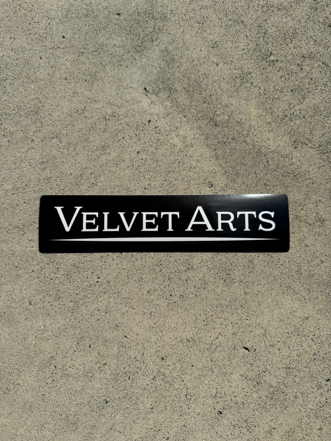 Logo Sticker Long - VELVET ARTS