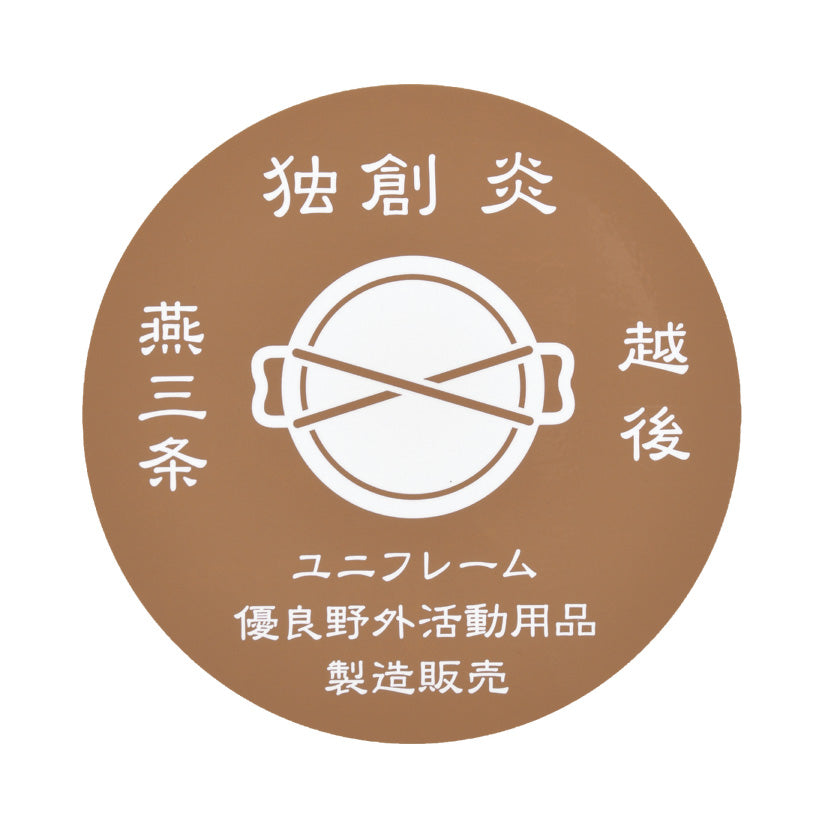 Tsubamesanjo Sticker Beige - UNIFLAME