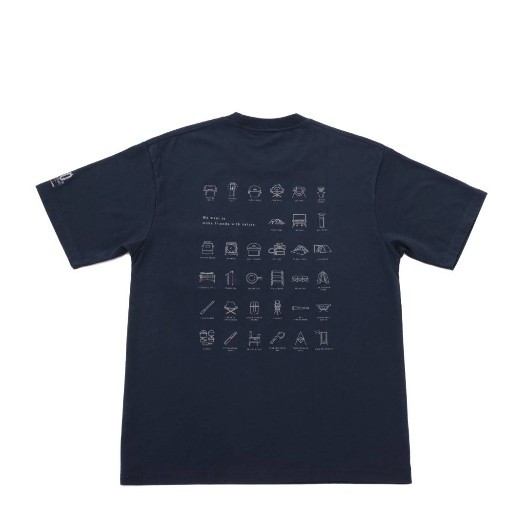 40 th Anniversary T-Shirt S Navy (2025 Year Limited Edition) - UNIFLAME