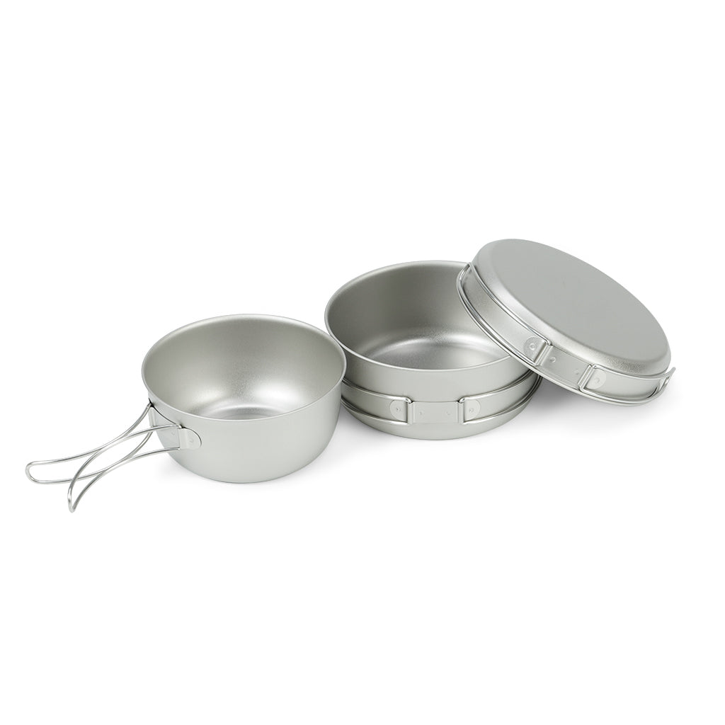 Titanium cooker 3-piece set - Belmont