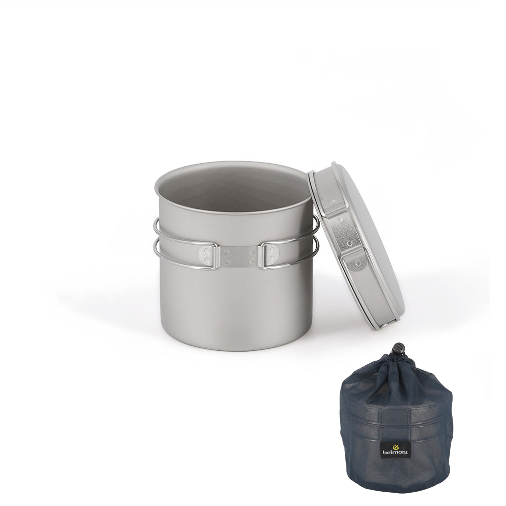 Titanium Cooker, Deep Type (S) (with case) - Belmont