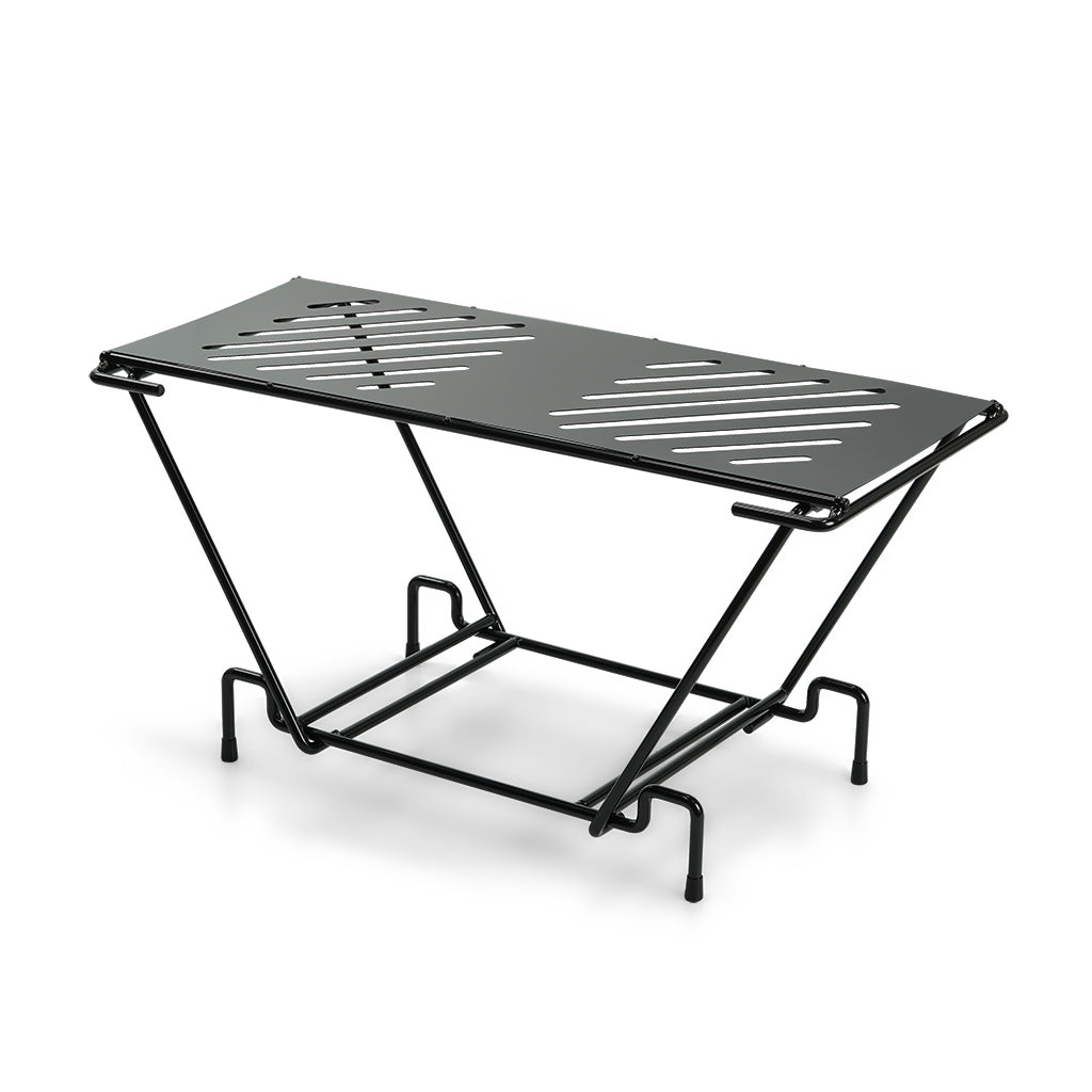 Iron firewood rack (with storage case) - Belmont