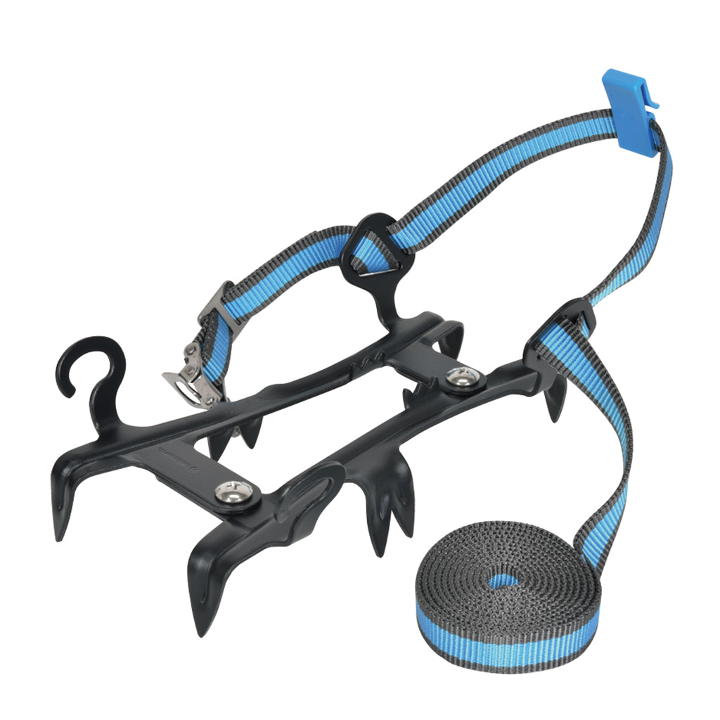 Lightweight 6-prong crampons (with band, spanner and case) - Belmont