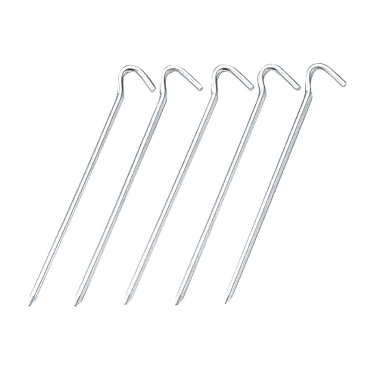 Round Steel Peg 21cm 5-Pack (M-8395) - Captain Stag