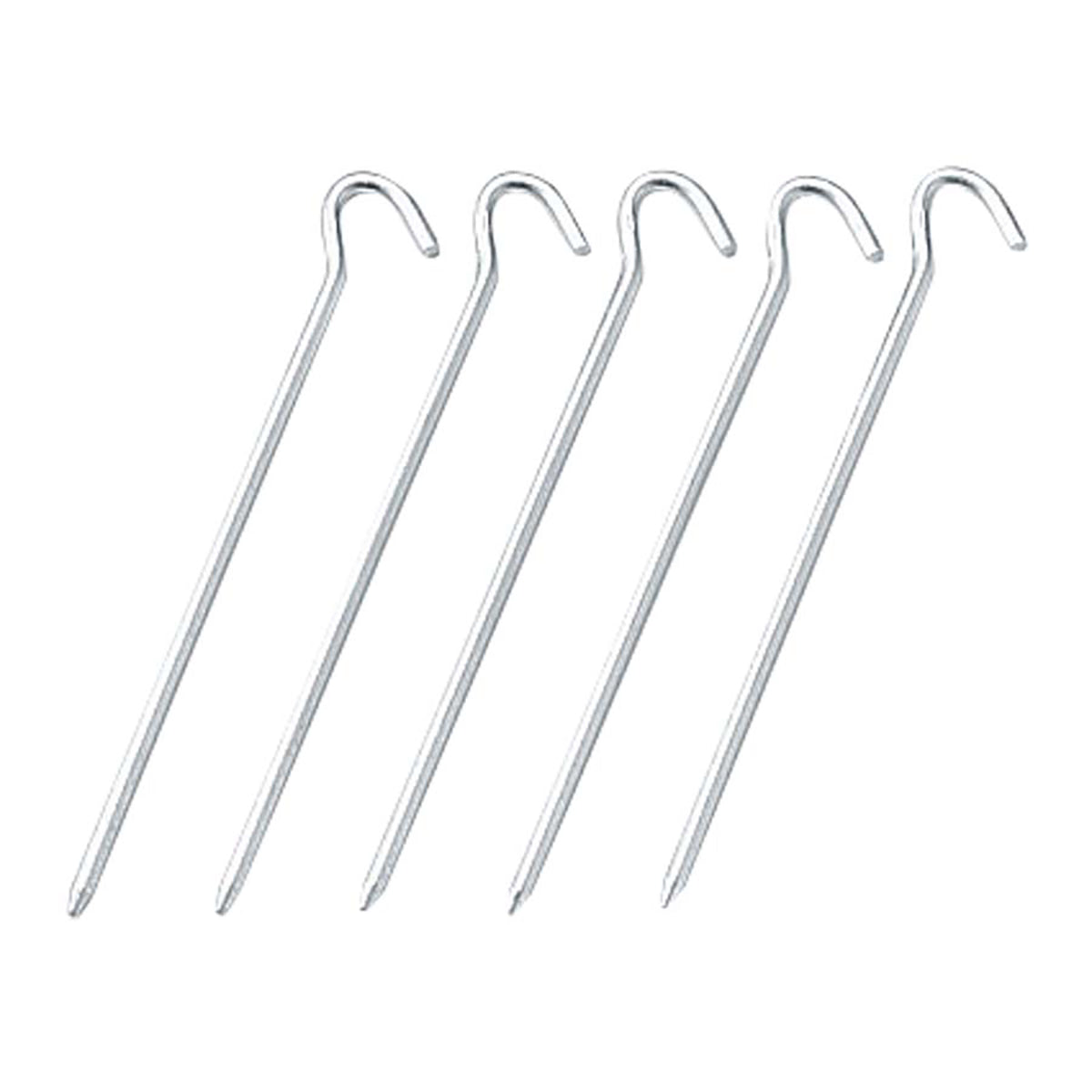 Round Steel Peg 19cm 5-Pack (M-8396) - Captain Stag