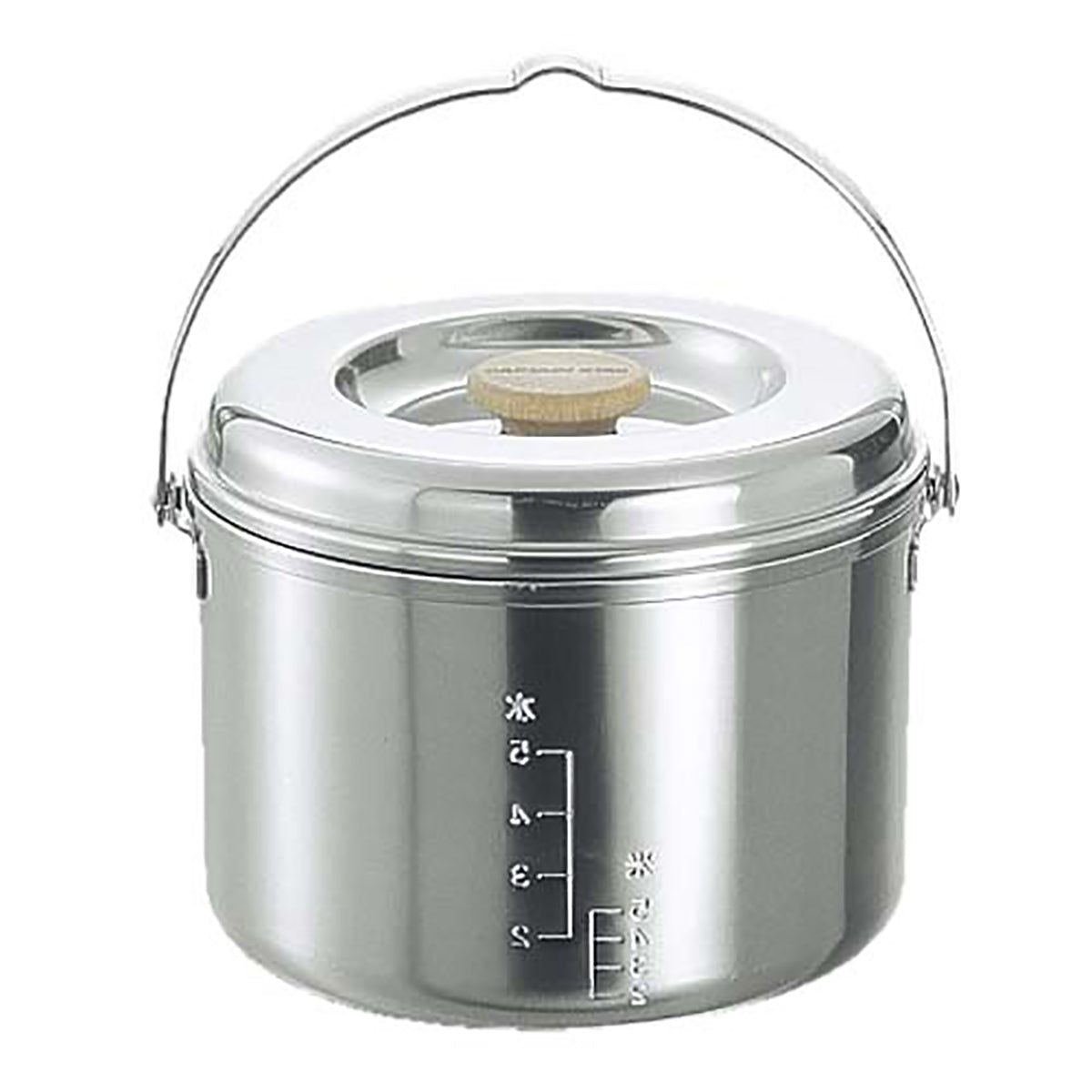 Tri-Ply Steel Rice Cooker (5 Go) (M-8610) - Captain Stag