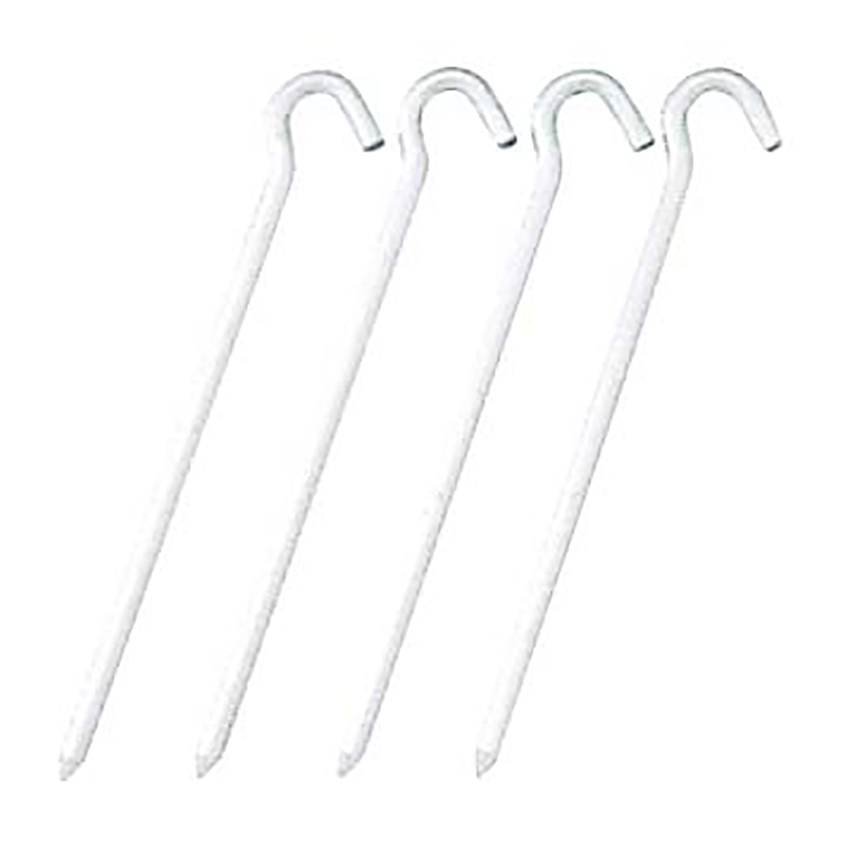 Aluminum Round-Bar Peg 18cm 4-Pack (M-8737) - Captain Stag