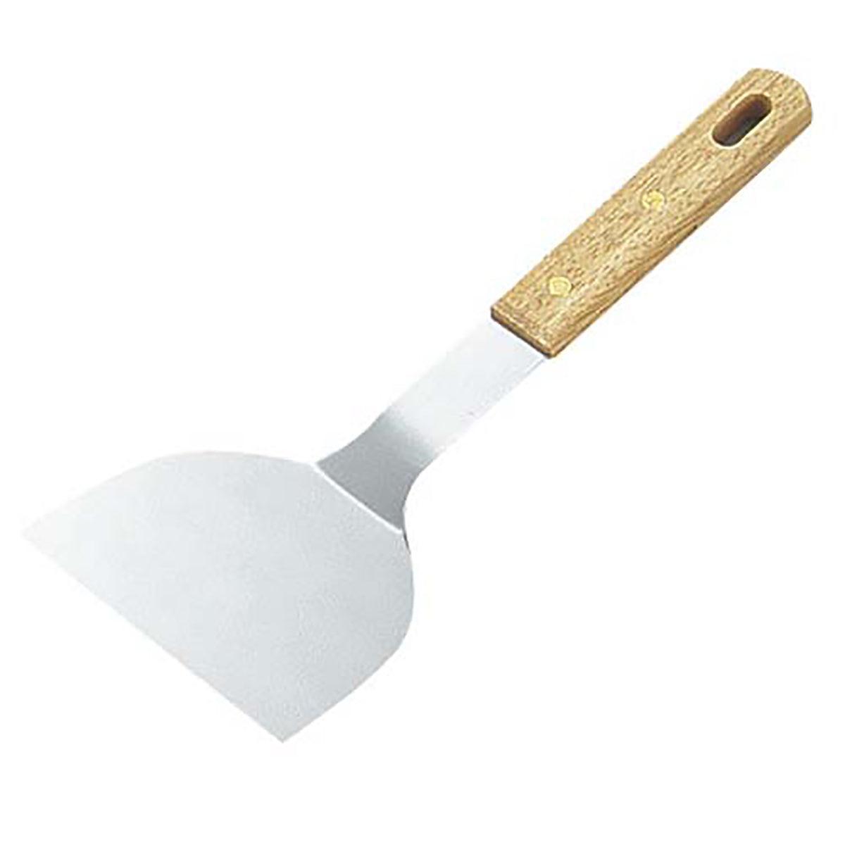 Clark Wooden-Handle Griddle Turner 105mm (M-9097) - Captain Stag