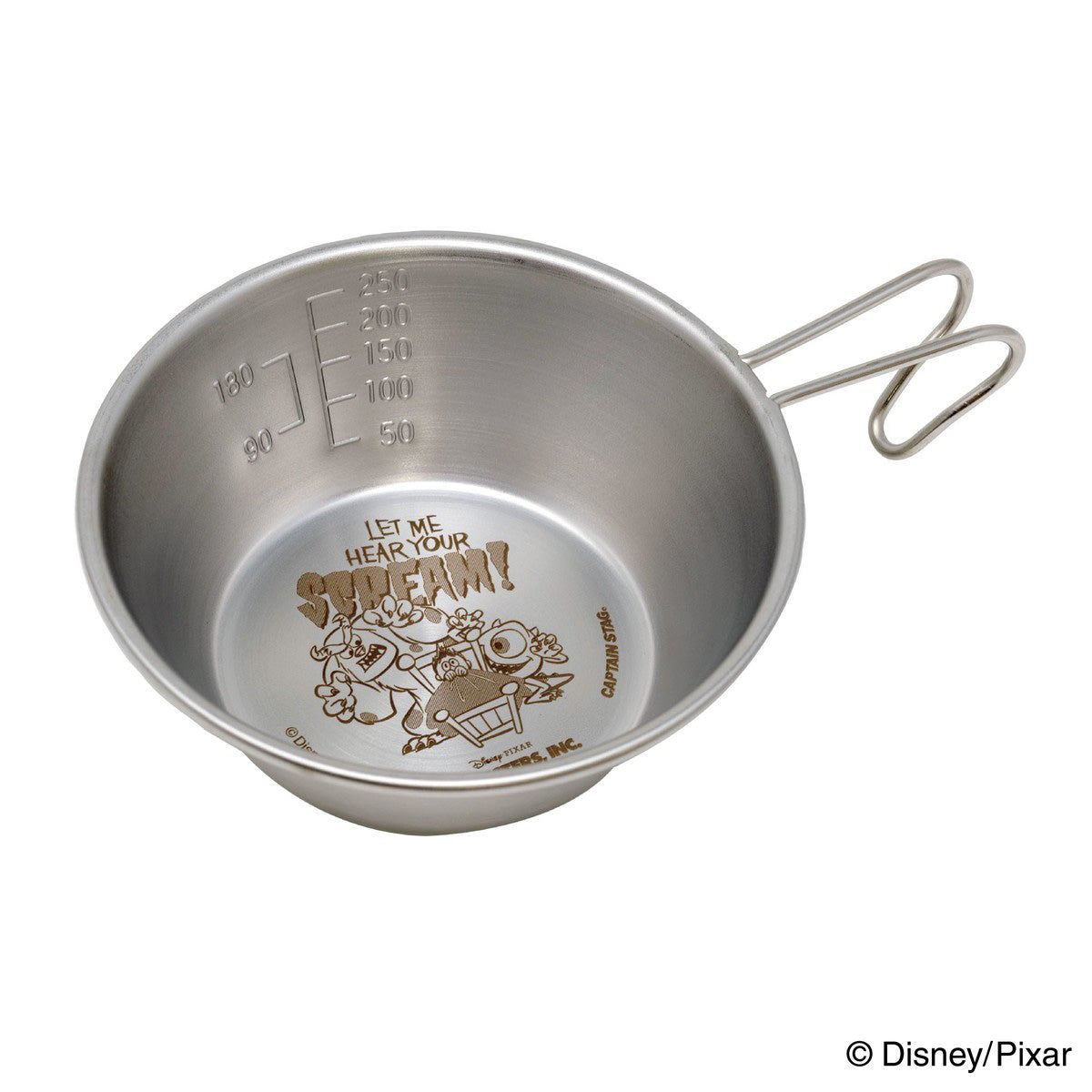 Disney Stainless Steel Sierra Cup 320ml(Monsters, Inc. / Scream) (MA-2330) - Captain Stag
