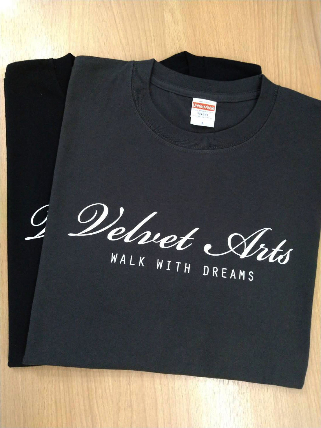 Short Sleeve T-Shirt Script Logo - VELVET ARTS