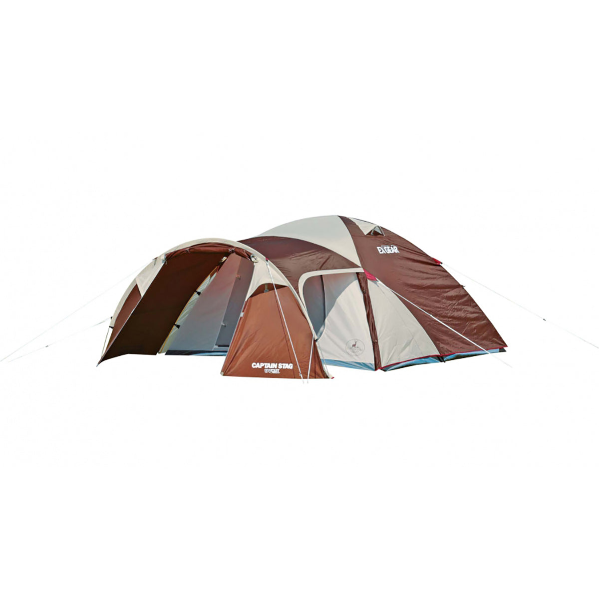 Ex-Gear Two-Room Dome 270 4–5 People (UA-18) - Captain Stag