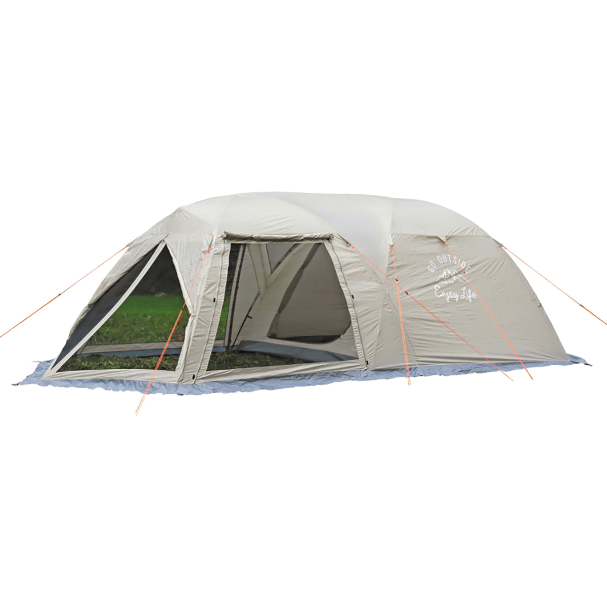 Monte Screen Two-Room Dome Tent (5–6 People) (UA-44) - Captain Stag