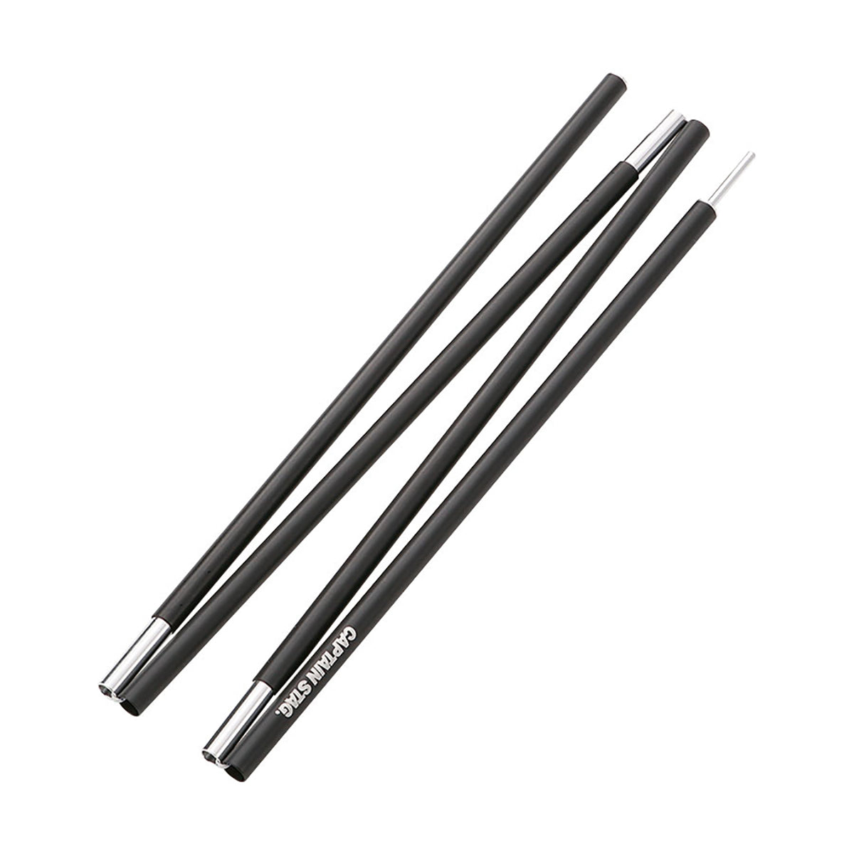 Aluminum Pole Ø16x1800(4 Sections)BK (UA-4513) - Captain Stag