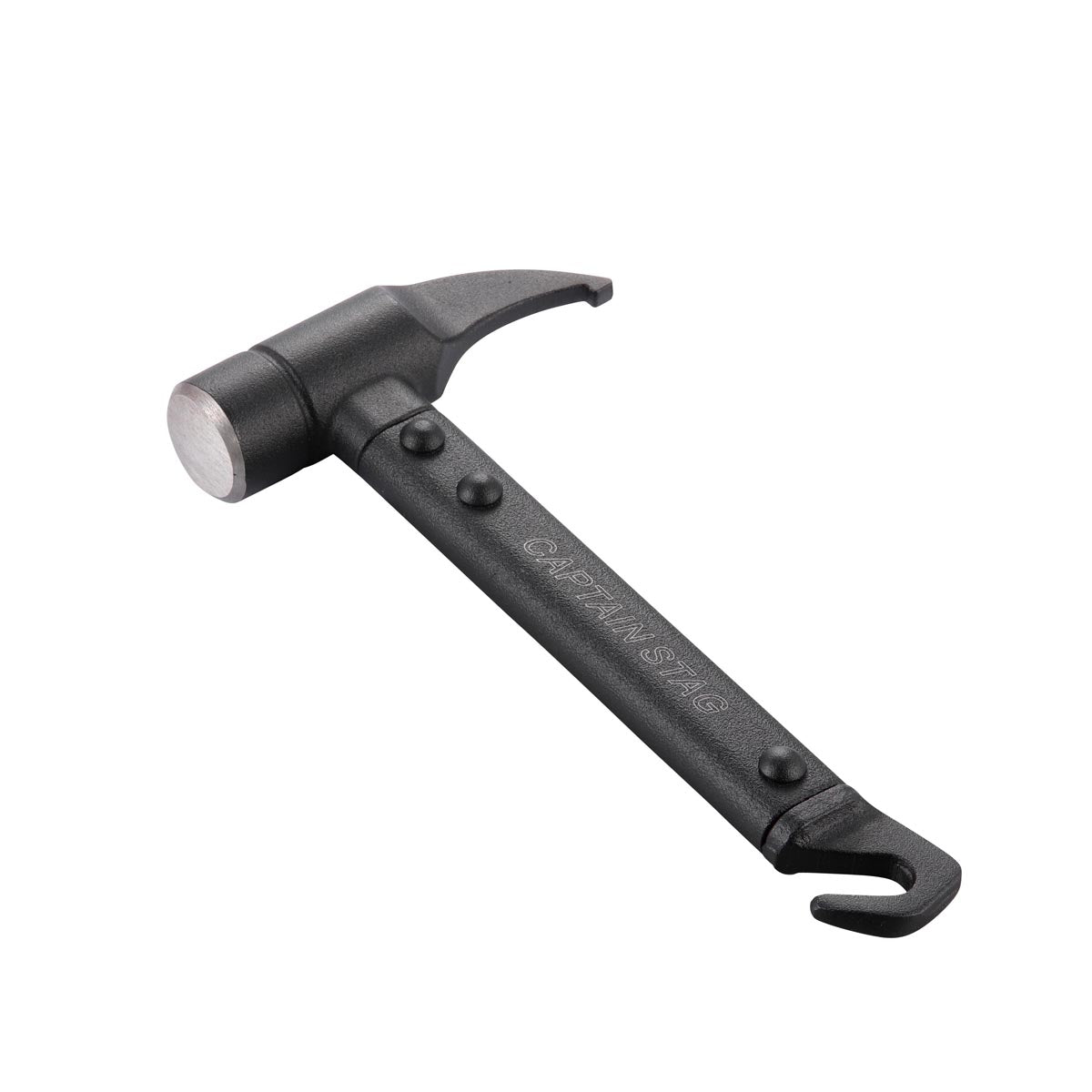 Solid Aluminum Short Peg-Pulling Hammer (UA-4541) - Captain Stag