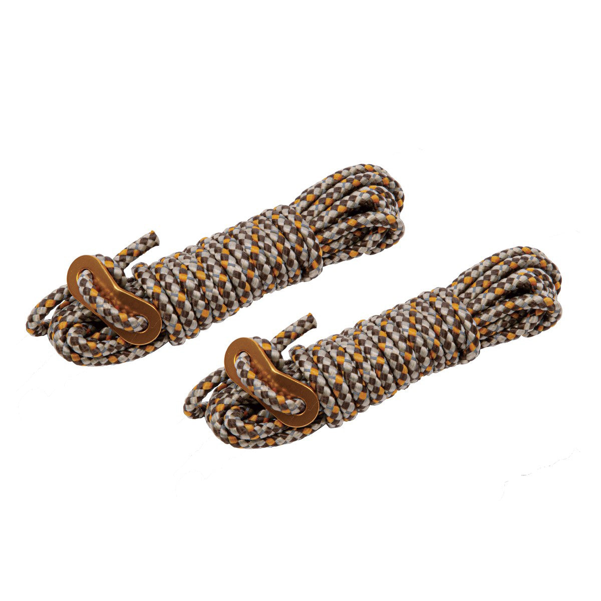 Vivarai Aluminum Guy Lines with Adjusters Ø5mm×400cm2-Pack (UA-4552) - Captain Stag