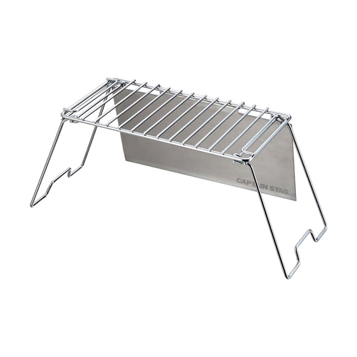 Grill Stand Table (with Windshield) (UG-30) - Captain Stag