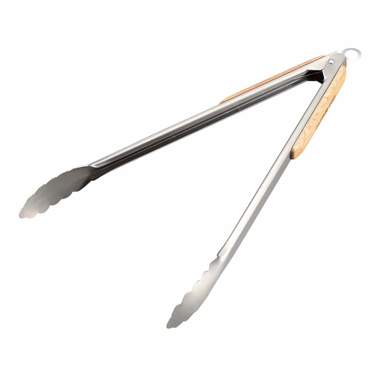 BBQ Wood-Grip Tongs 35cm (UG-3228) - Captain Stag