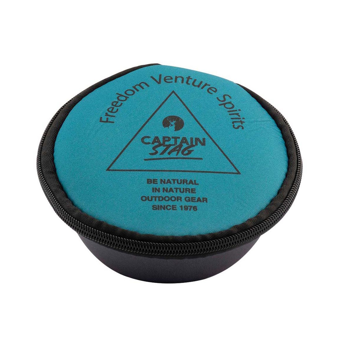 Sierra Cup Case 320 with Pocket (Triangle / Green) (UH-3047) - Captain Stag
