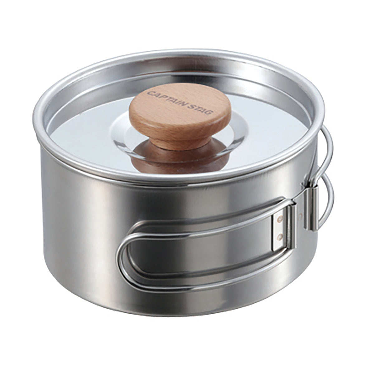 Stainless Steel Saucepan 12cm(with Inner Tray) (UH-4207) - Captain Stag