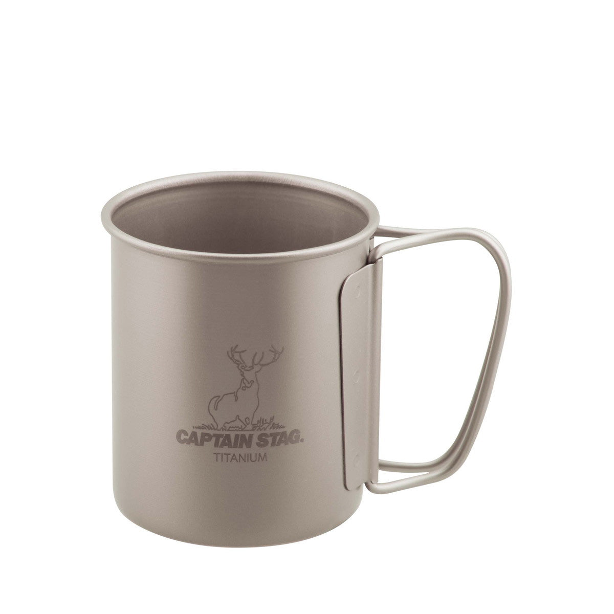 Titanium Single-Wall Mug 220 (UH-4501) - Captain Stag