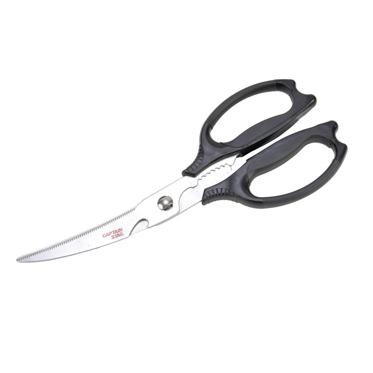 Seki no Takumi Curved Kitchen Scissors (Long) (UH-4736) - Captain Stag