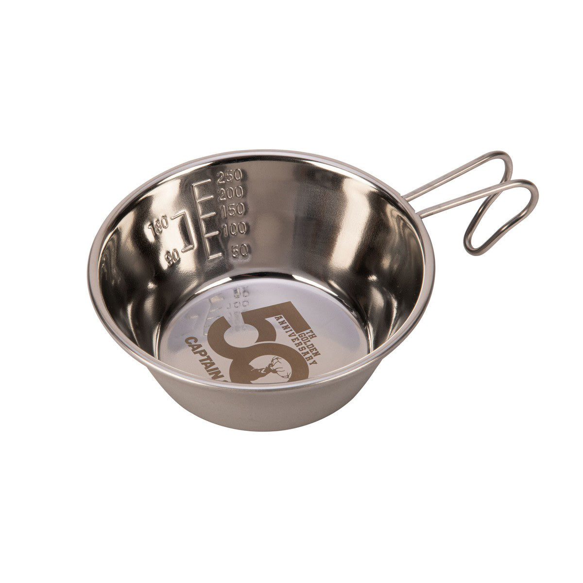 CSG Stainless Steel Sierra Cup 320ml 50th Anniversary Logo (UH-82) - Captain Stag