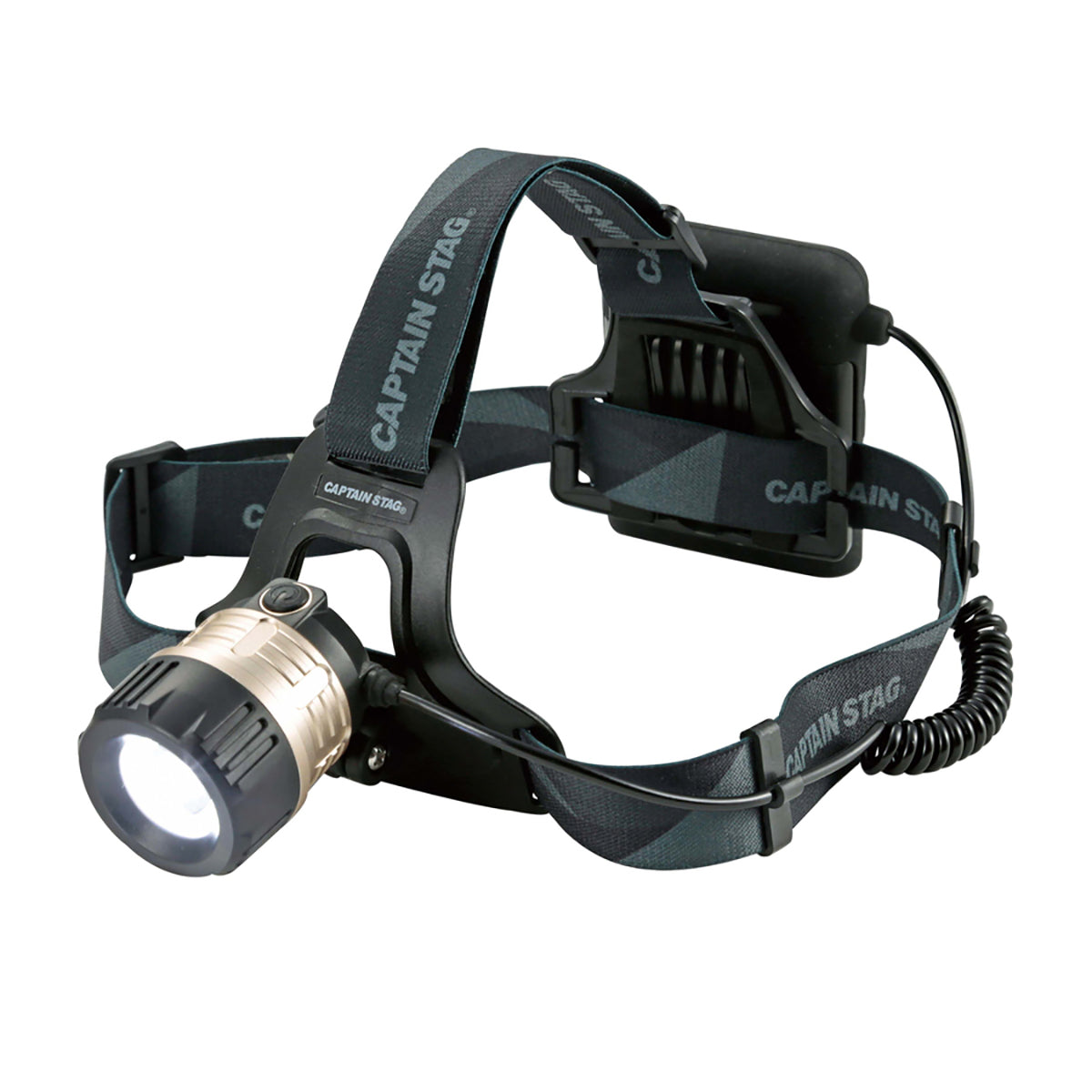 Raijin Aluminum Power Chip LED Headlamp (5W-350) (UK-4029) - Captain Stag