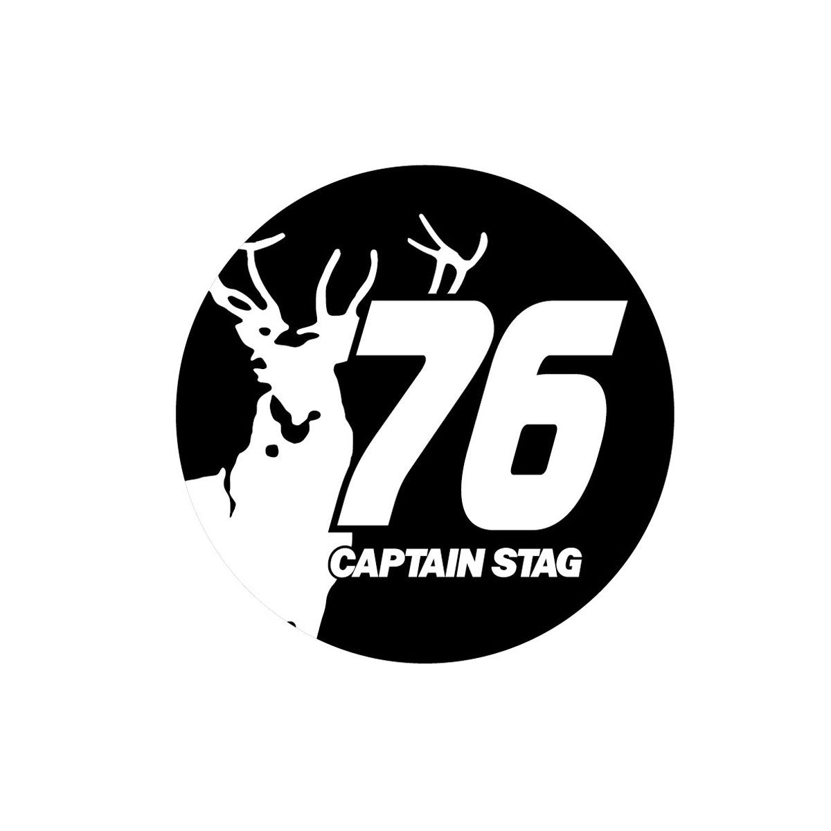 CS Design Sticker (76 / Marushika)Ø60mm (UM-1568) - Captain Stag