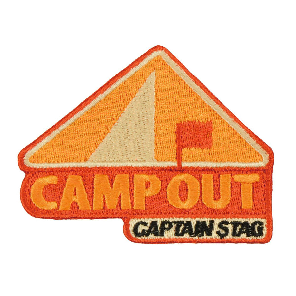 CS Design Patch (Campout 74×58mm) (UM-1628) - Captain Stag