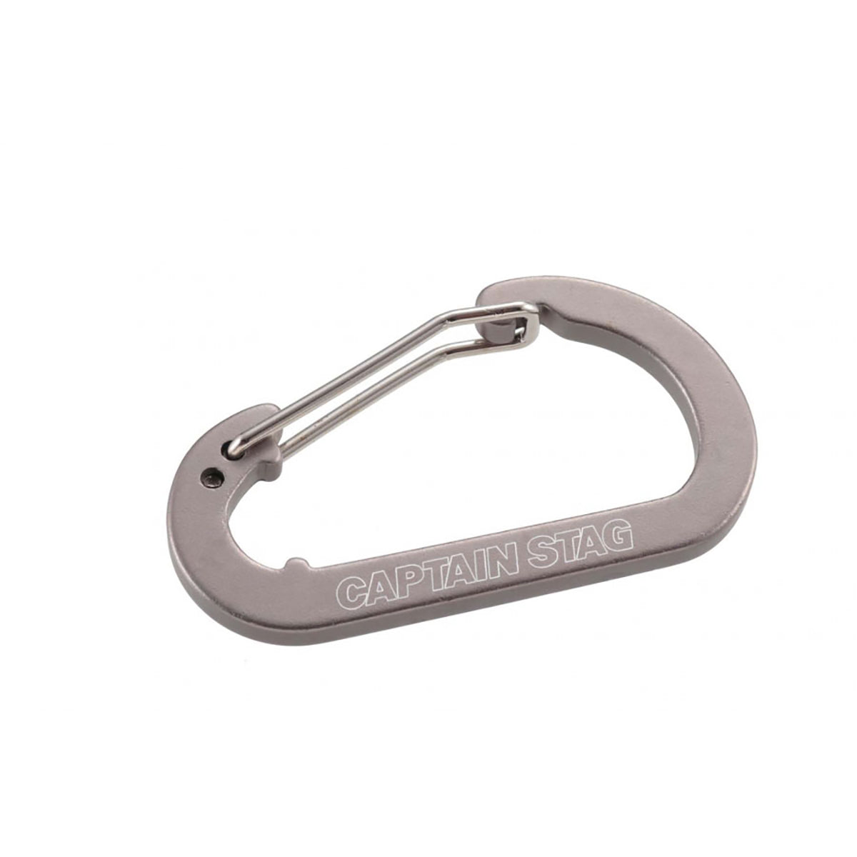 Aluminum Accessory Flat D Carabiner (UM-1863) - Captain Stag