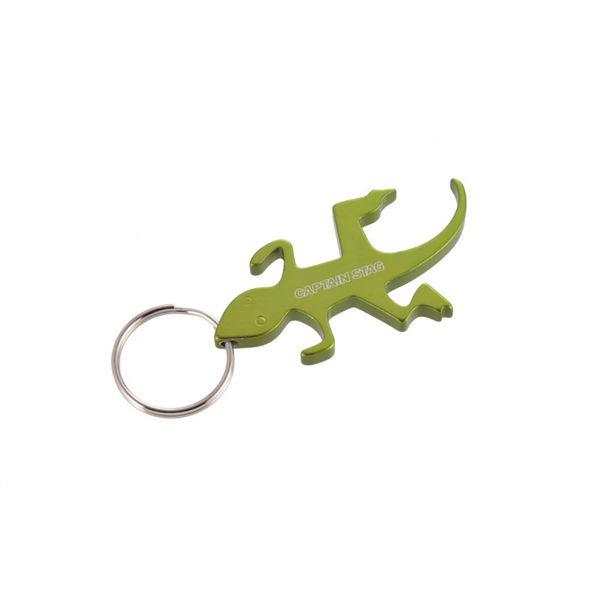Aluminum Accessory Bottle Opener (Lizard) (UM-1888) - Captain Stag