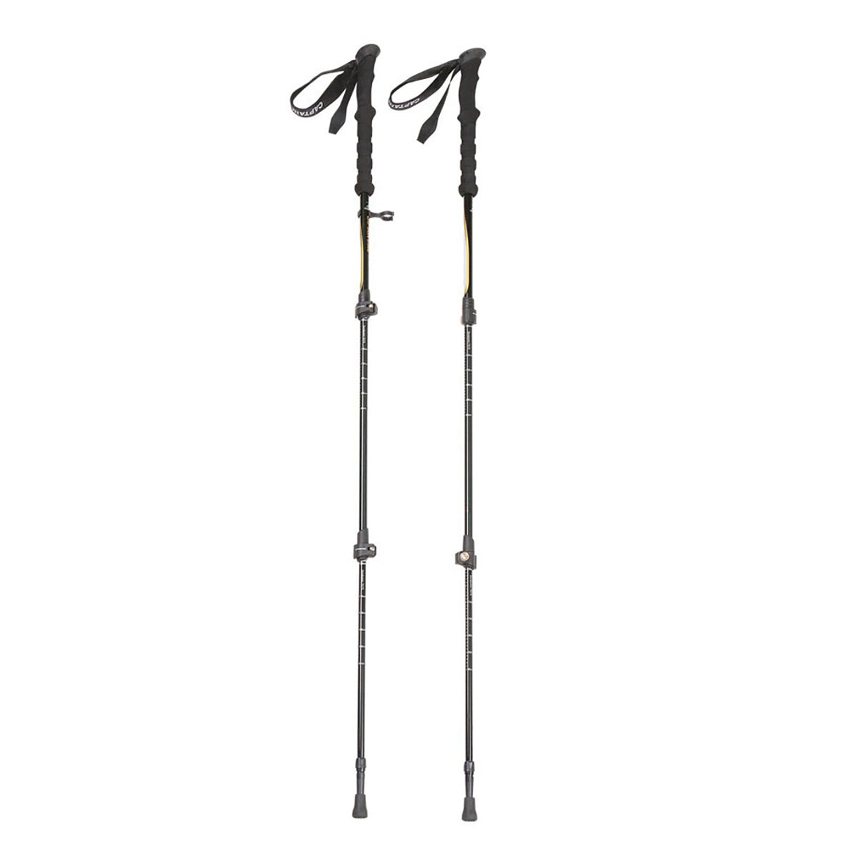 FEEL BOSCO Trekking Walking Stick 3-Section Pair CSI-001 (UM-2300) - Captain Stag