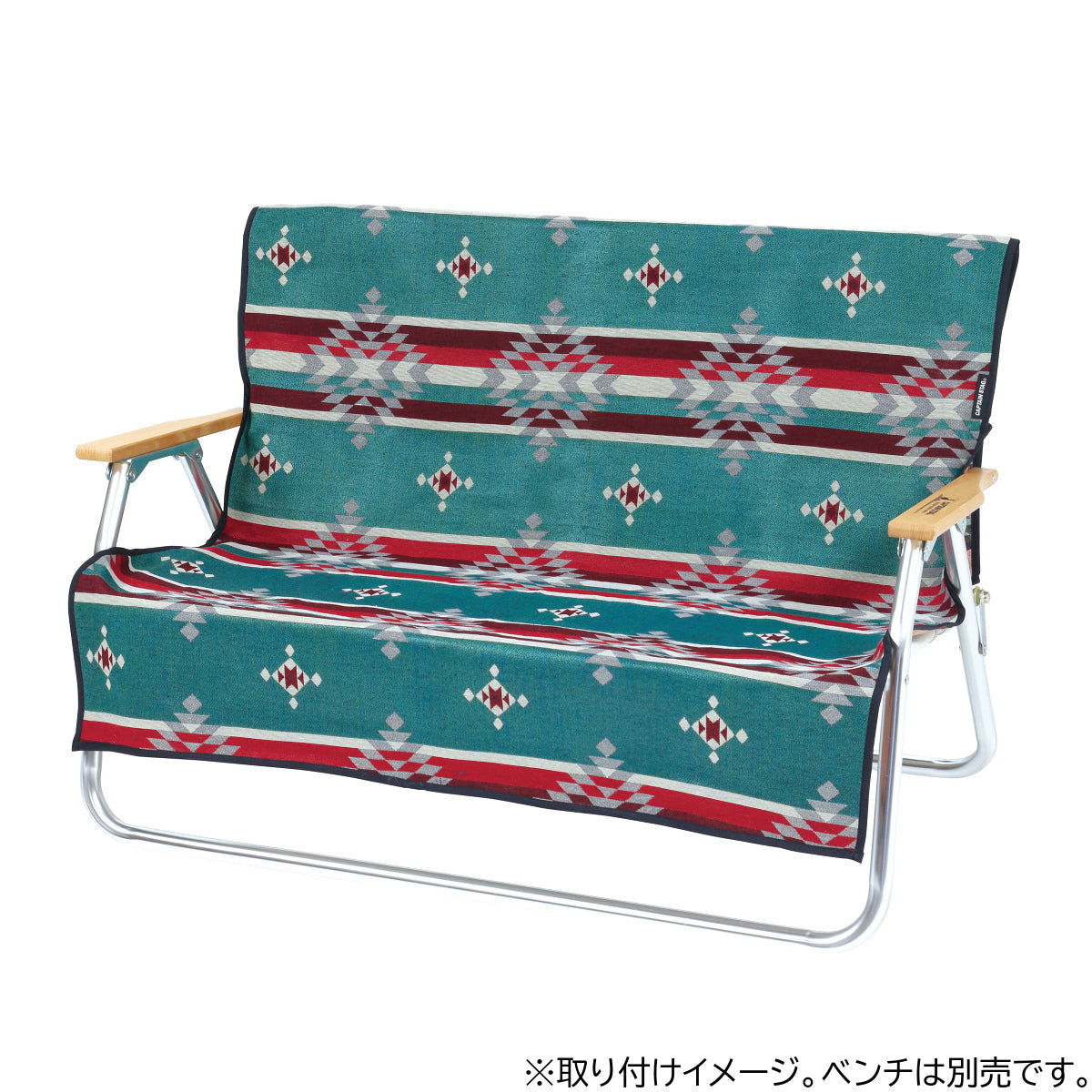 CS Native Rug Bench Cover (UP-2665) - Captain Stag