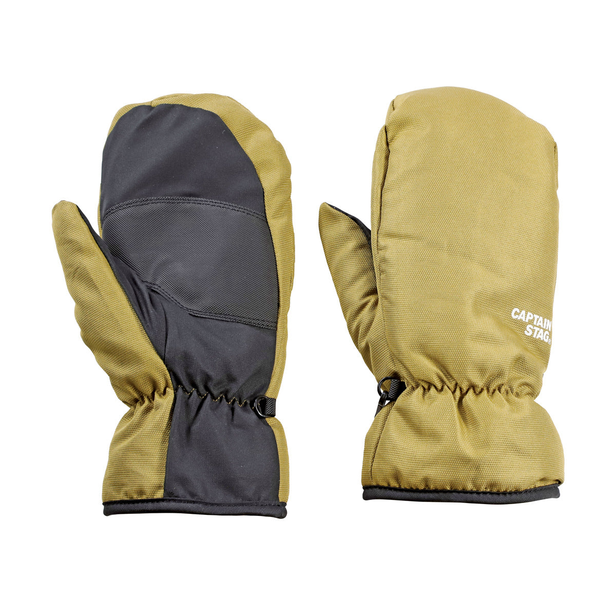 Mittens Pile Lining Included Khaki (UX-1192) - Captain Stag