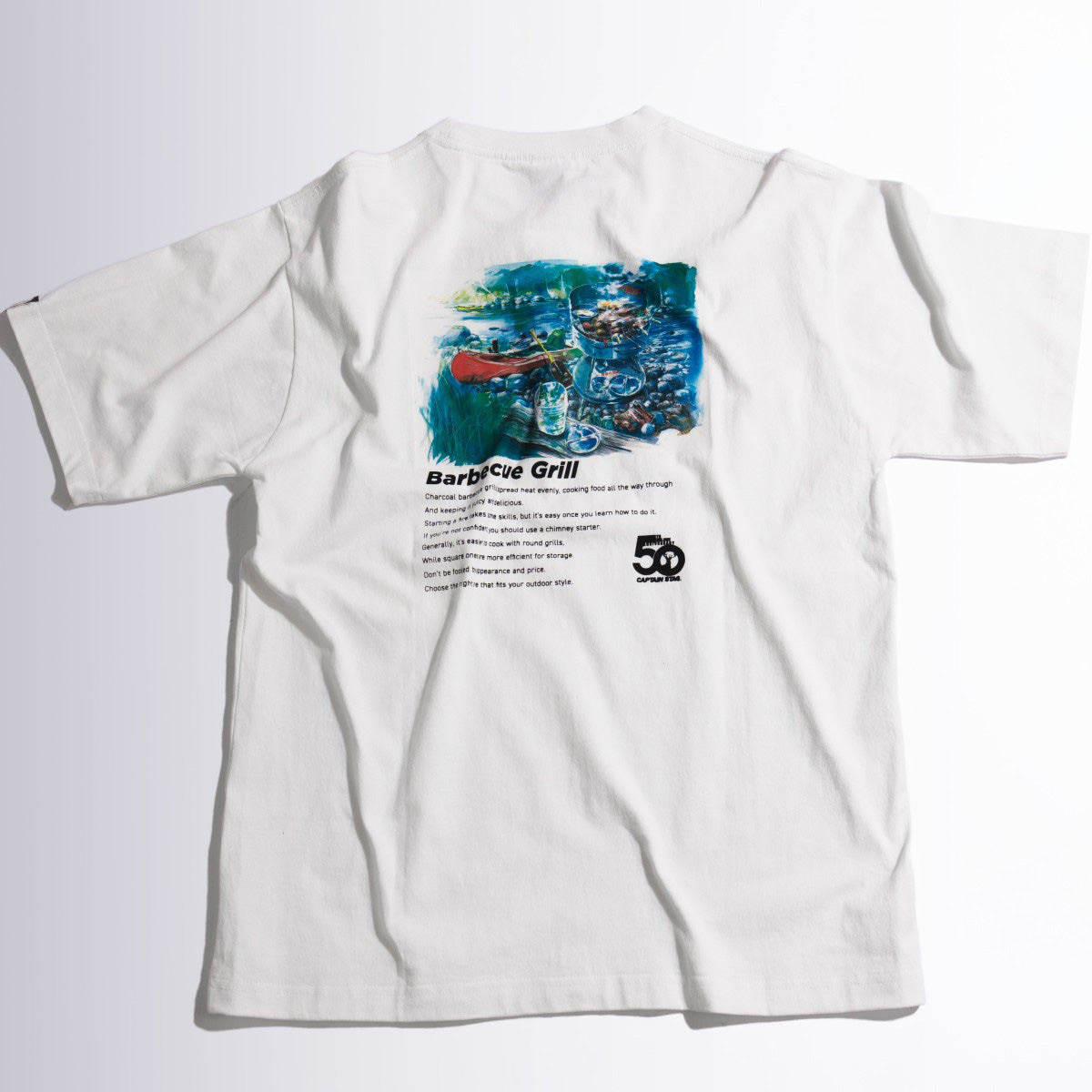 50th CAPTAIN STAG T-Shirt (UX-6077) - Captain Stag