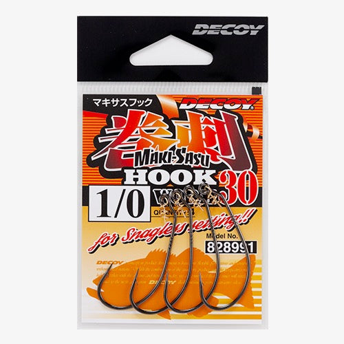 DECOY Makisasu Hook (Worm30) - Katsuichi