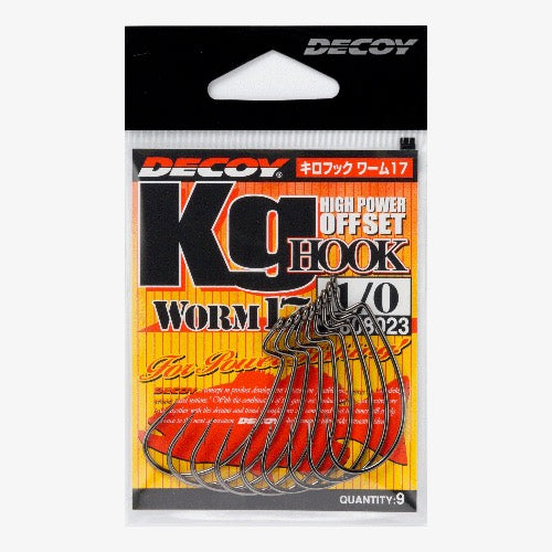 DECOY KG Hook (Worm17) - Katsuichi