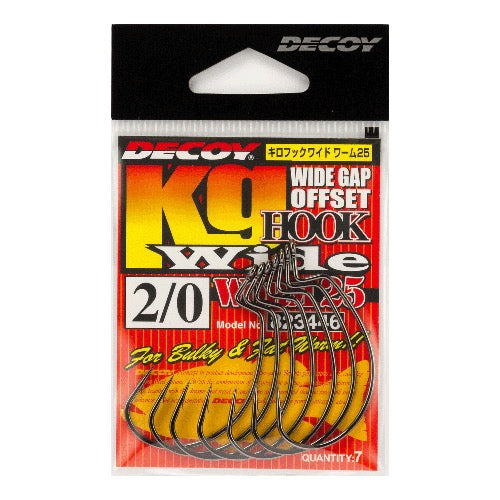 DECOY KG Hook Wide (Worm25) - Katsuichi