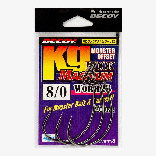 DECOY KG Hook MAGNUM (Worm26) - Katsuichi