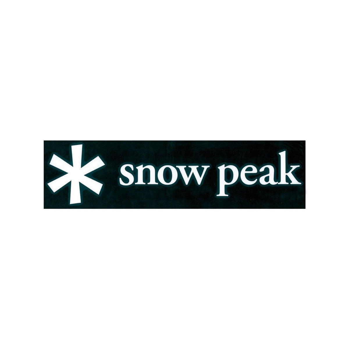 Snow Peak Logo Sticker Asterisk - Snow Peak