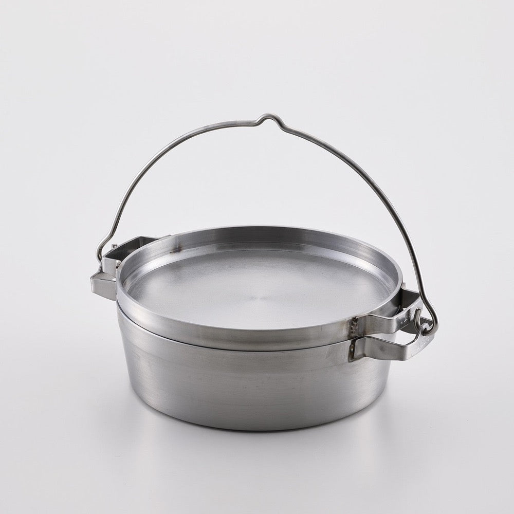 Stainless Steel Dutch Oven 10inch Half - SOTO