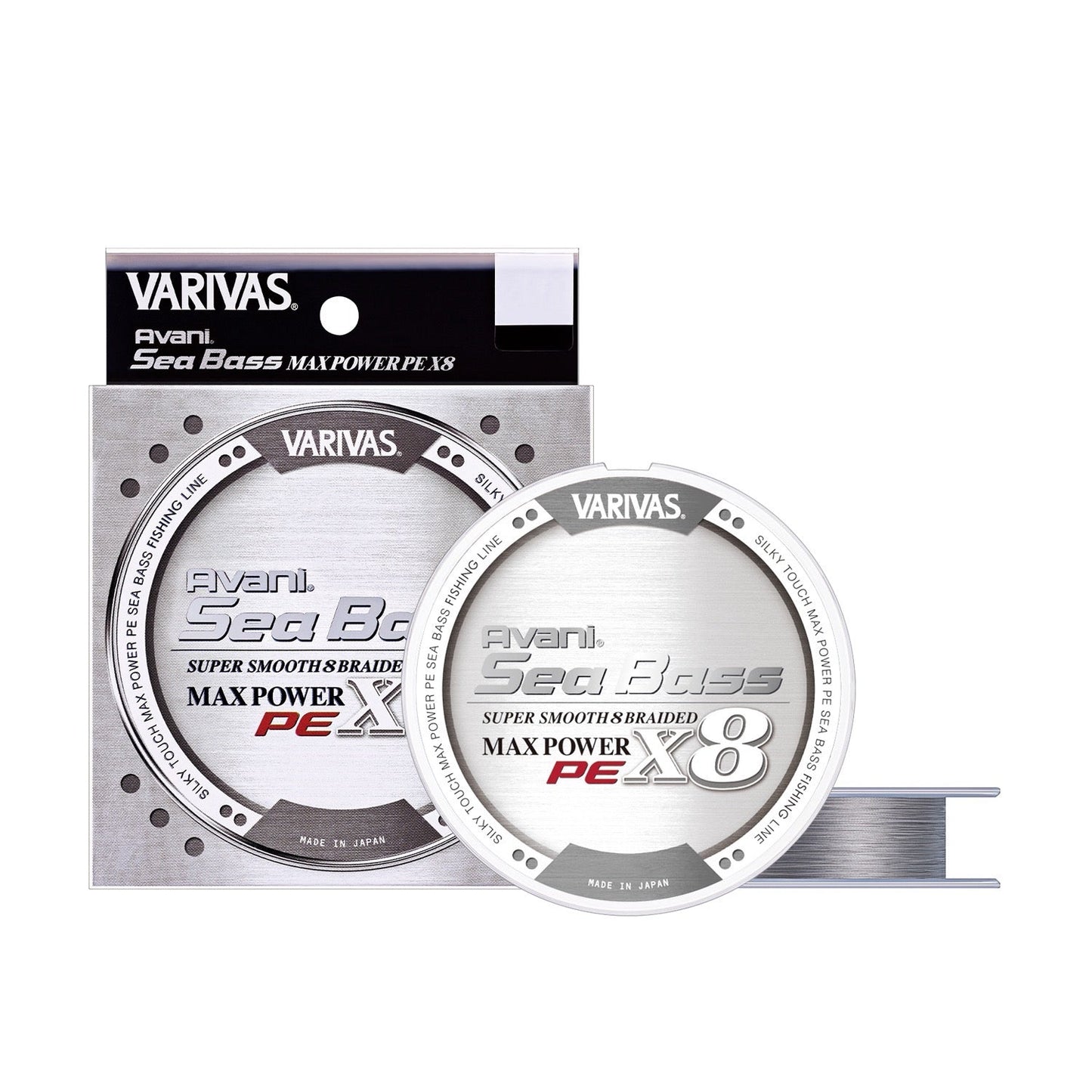 Avani Sea Bass PE MAX POWER X8 Stealth Gray - VARIVAS
