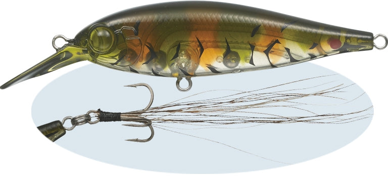 Combat Lures Bank Shad - EVERGREEN