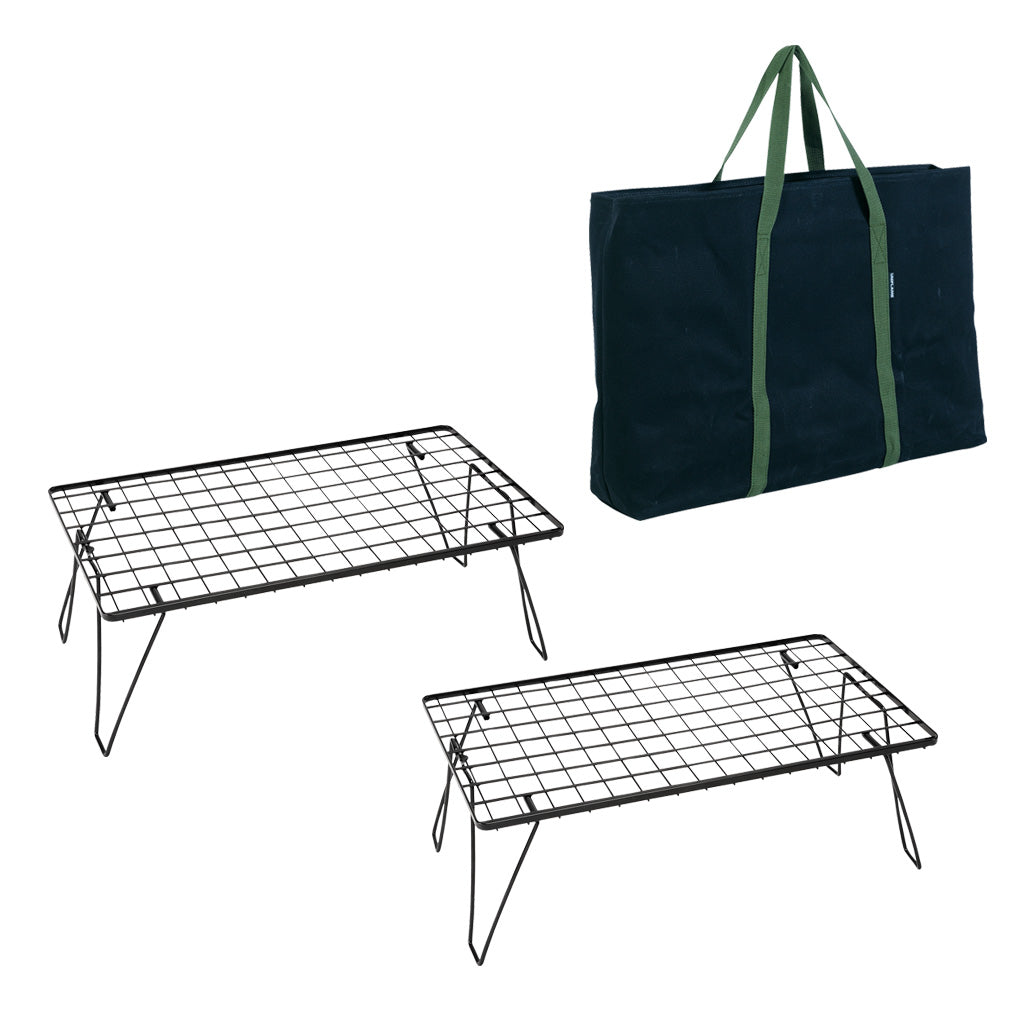 Field Rack Black (2 pcs) Tote Set (2025 Year Limited Edition) - UNIFLAME