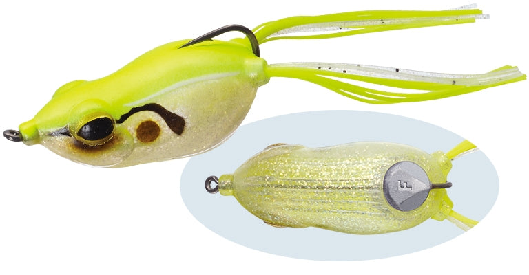 Combat Lures Kicker Frog Jr. - EVERGREEN