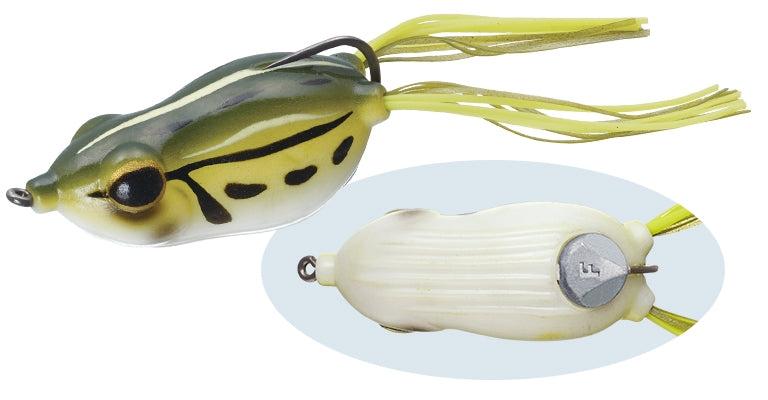 Combat Lures Kicker Frog Jr. - EVERGREEN