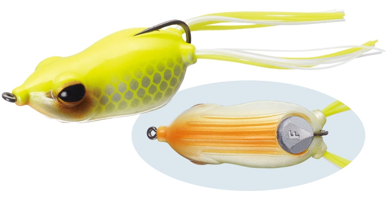 Combat Lures Kicker Frog Jr. - EVERGREEN