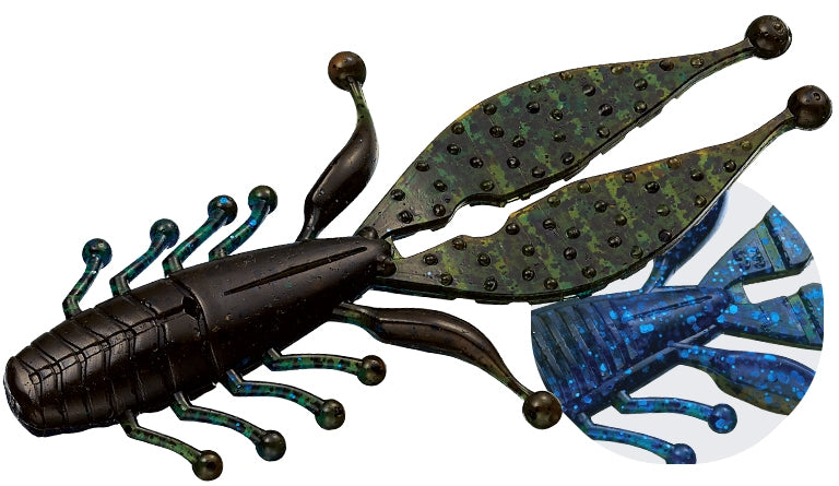 E.G. Pro Design Worm Kicker Bug - EVERGREEN