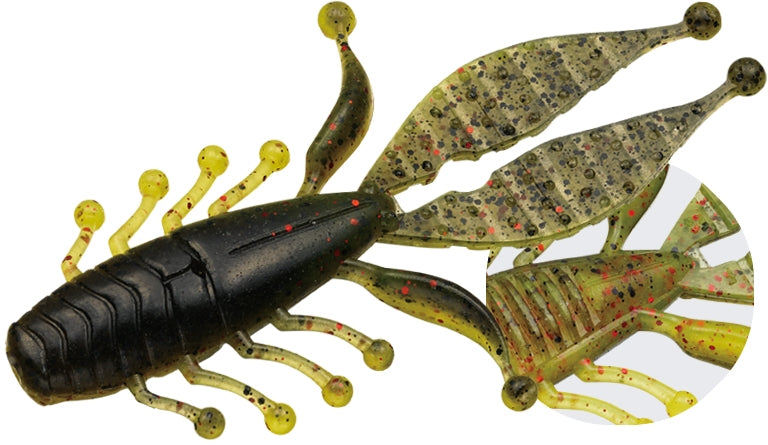 E.G. Pro Design Worm Kicker Bug - EVERGREEN